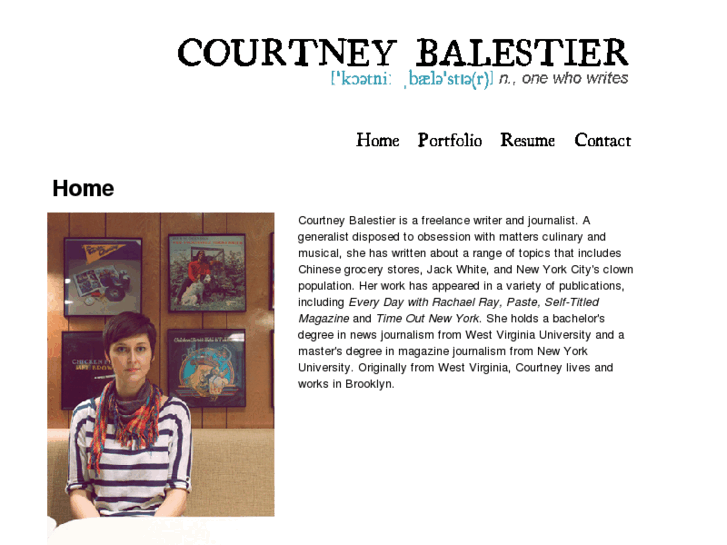 www.courtneybalestier.com