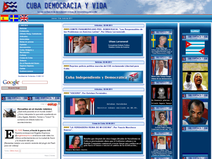 www.cubademocraciayvida.org