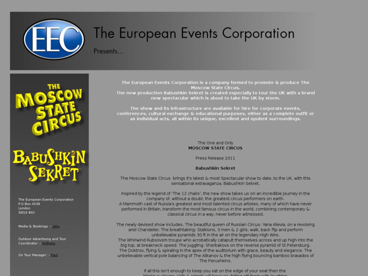 www.europeaneventscorporation.com