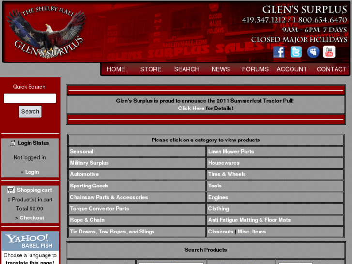 www.glens-surplus.com