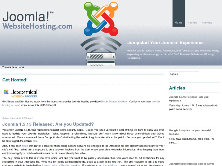 www.joomlawebsitehosting.com