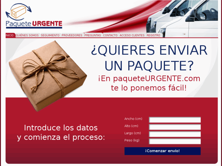 www.paqueteurgente.es