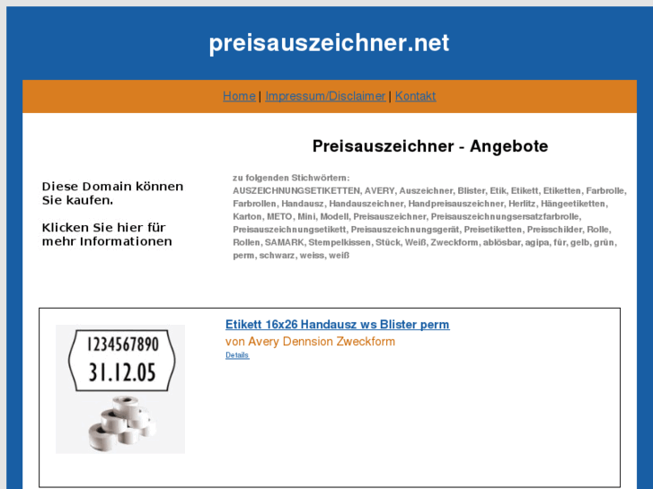 www.preisauszeichner.net