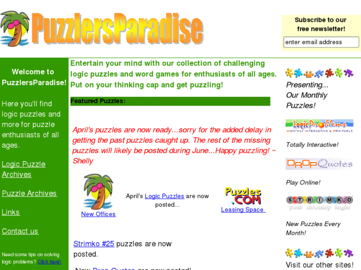 www.puzzlersparadise.com