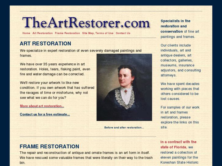 www.theartrestorer.com