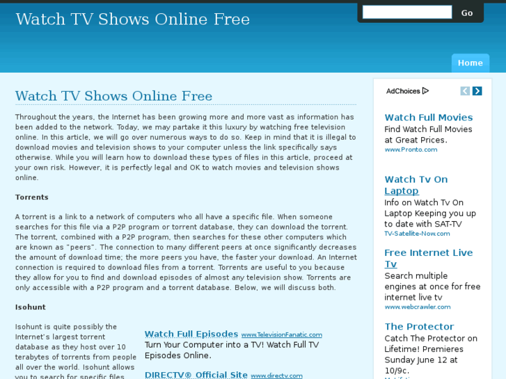 www.watchtvshowsonlinefree.net