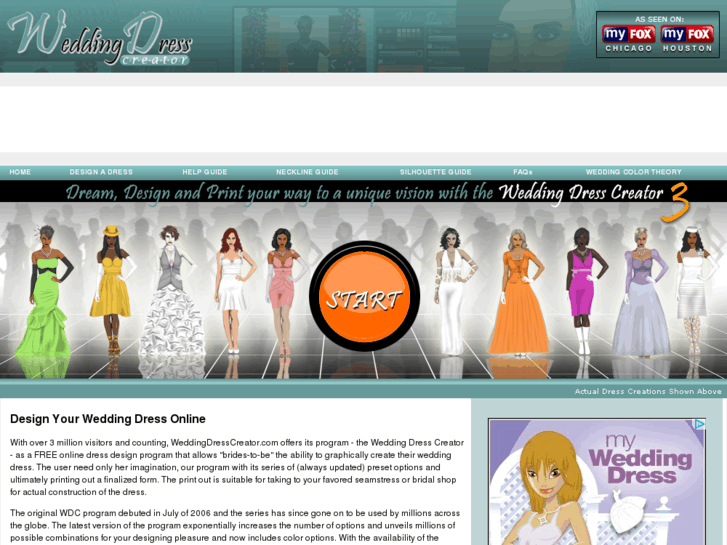 www.weddingdresscreator.com