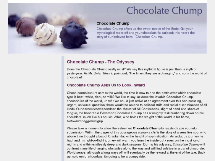 www.chocolatechump.com