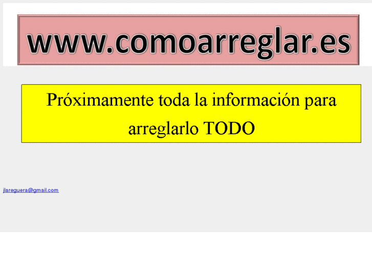 www.comoarreglar.es