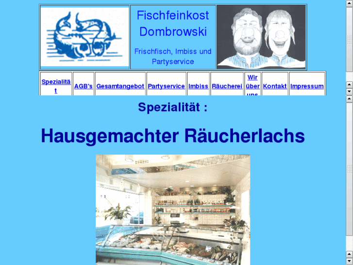 www.fischfeinkost-dombrowski.com