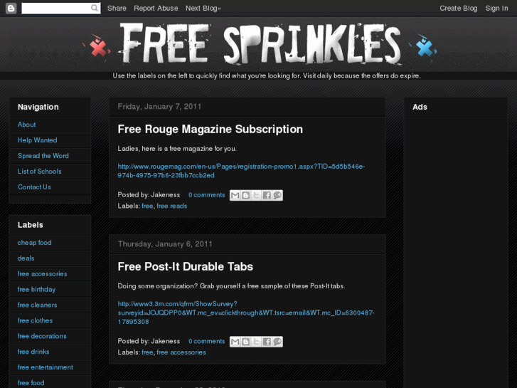 www.freesprinkles.com