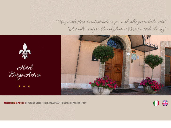 www.hotelborgoanticofabriano.com