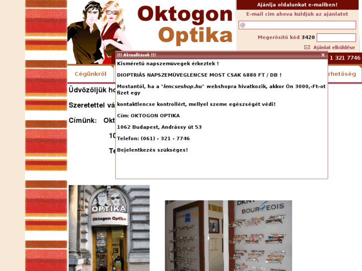 www.oktogonoptika.hu