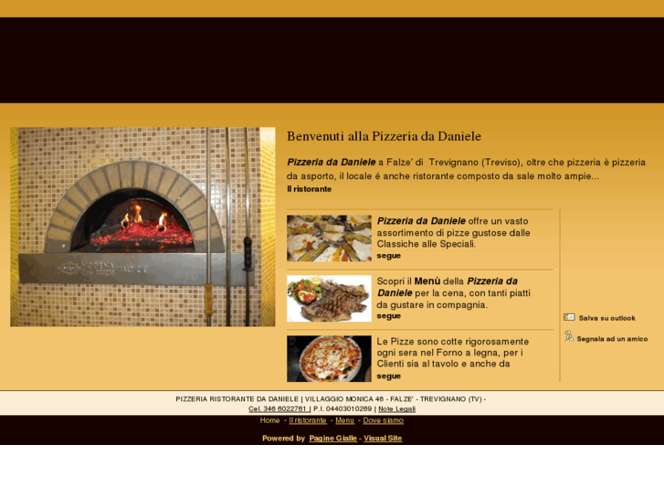 www.pizzeriaristorantedadaniele.com