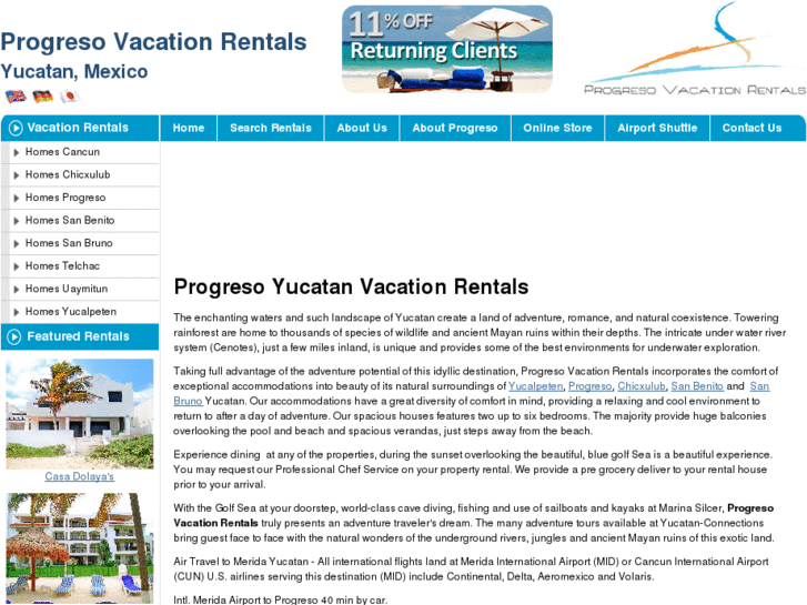 www.progresovacationrentals.com