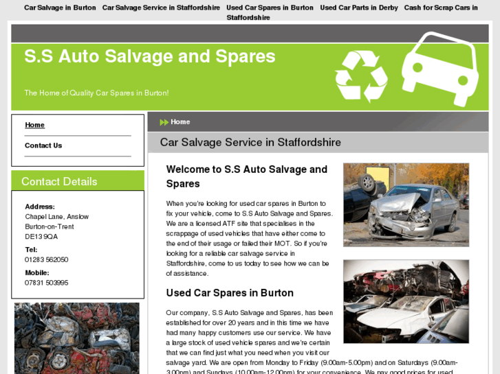 www.ssautosalvageandspares.com