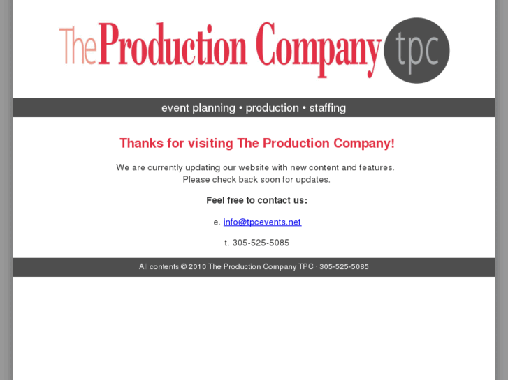 www.tpcevents.net