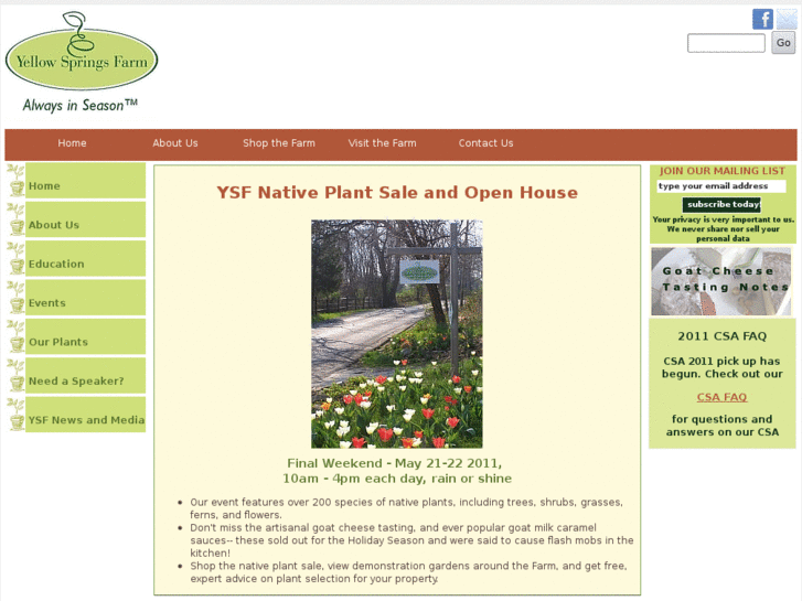 www.yellowspringsfarm.com