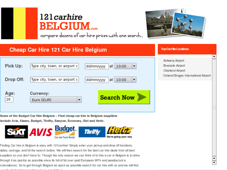 www.121carhirebelgium.com