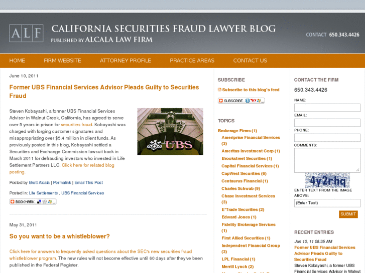 www.californiasecuritiesfraudlawyerblog.com