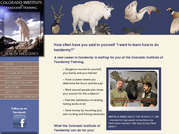 www.coloradotaxidermyschool.com