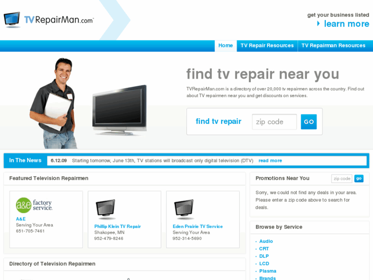 www.flatscreentvrepairnearyou.com