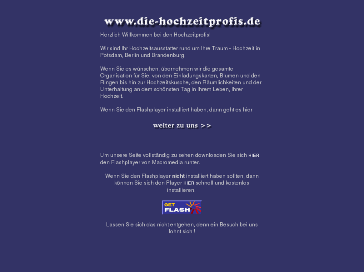 www.hochzeitsprofis.com