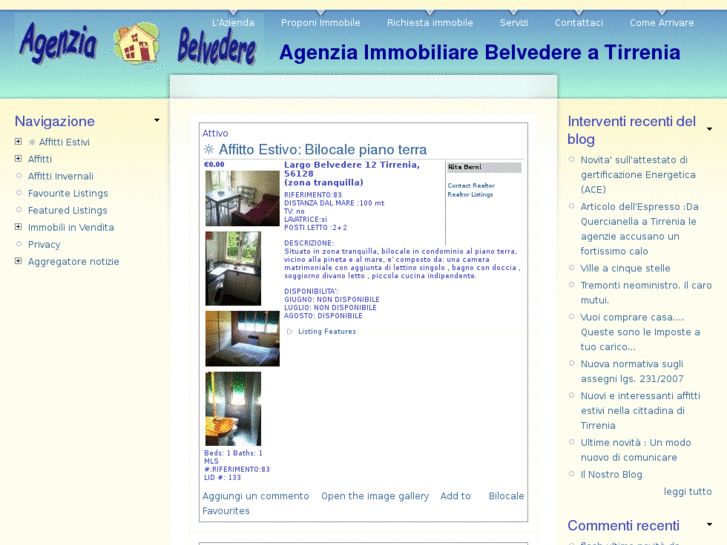 www.immobiliarebelvederetirrenia.it