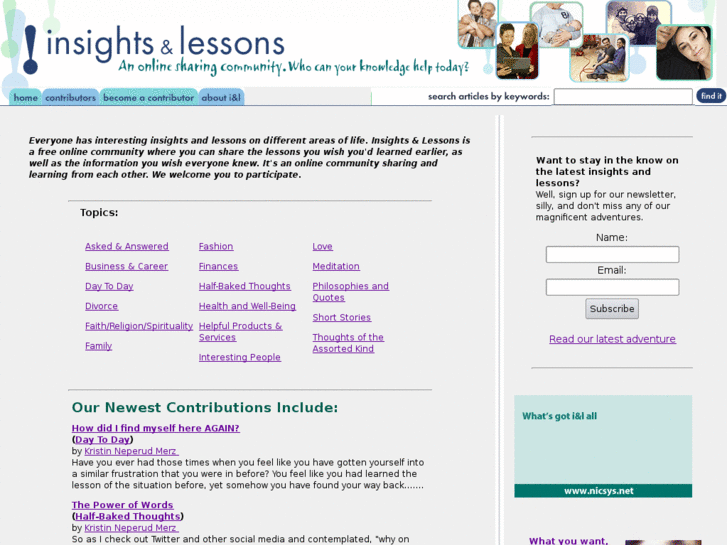 www.insightsandlessons.com