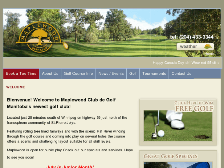 www.maplewoodclubdegolf.com