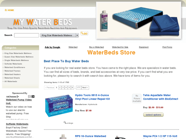 www.mywaterbeds.com