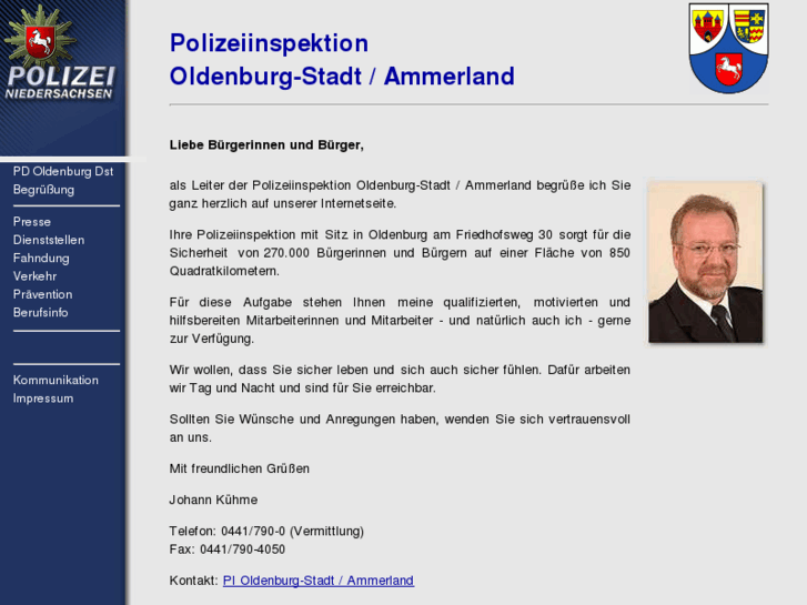www.polizei-ammerland.de
