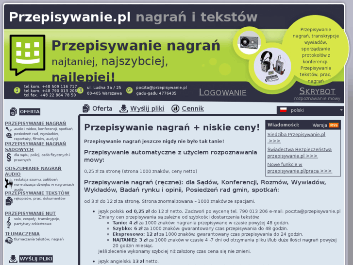 www.przepisywanie.pl