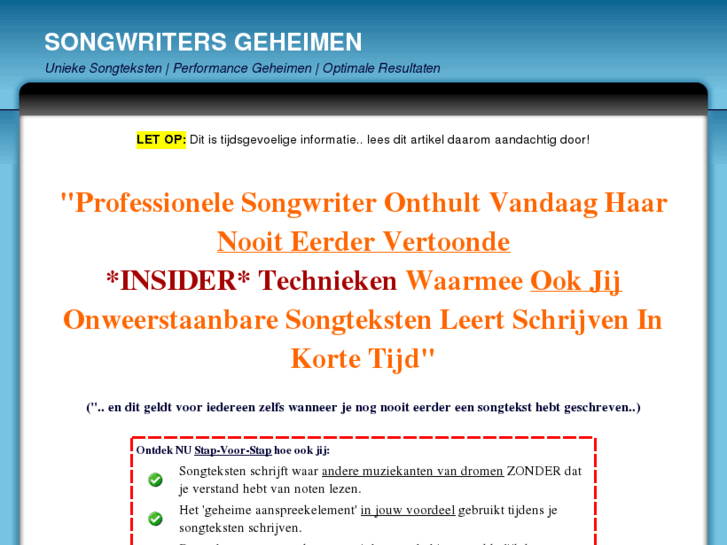 www.songwritersgeheimen.com