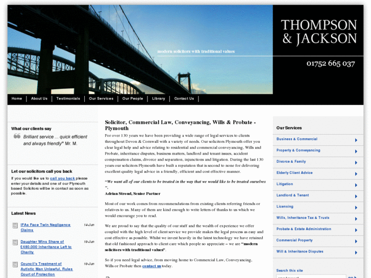 www.thompsonandjackson.co.uk