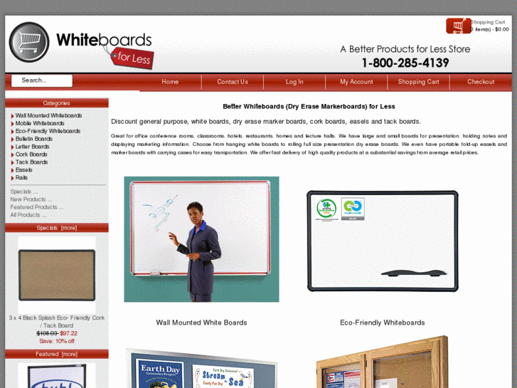 www.whiteboardsforless.com