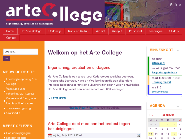 www.artecollege.nl