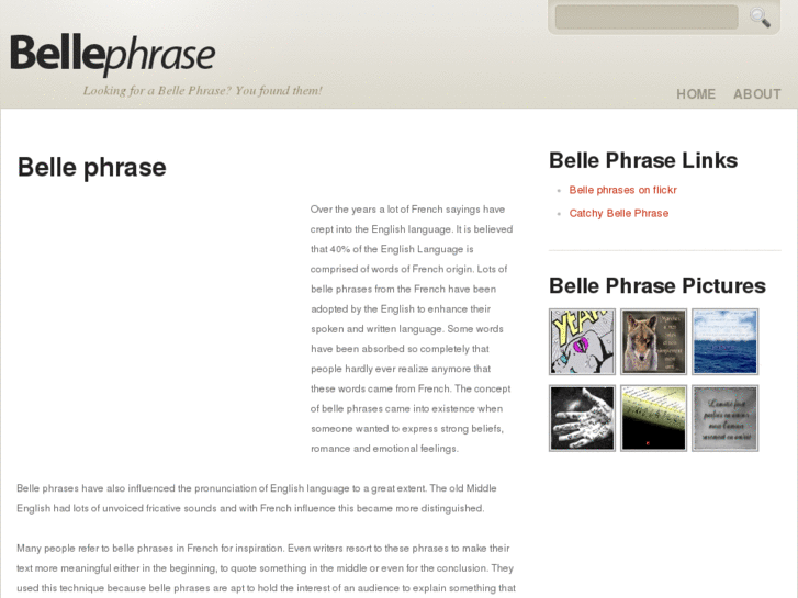 www.bellephrase.com