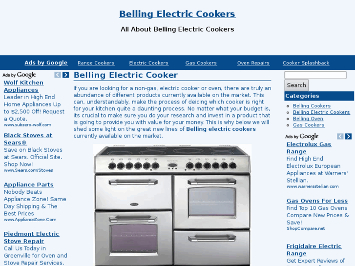 www.bellingelectriccookers.com