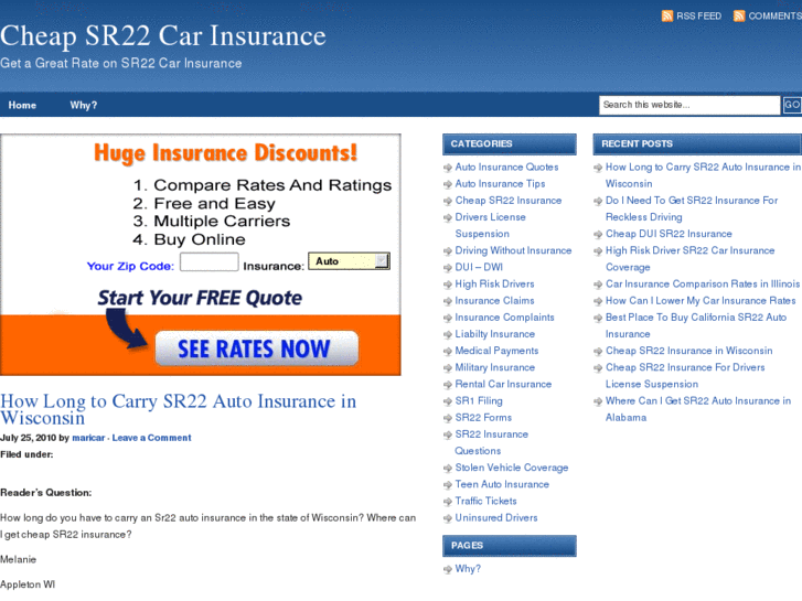 www.cheapsr22insuranceonline.com