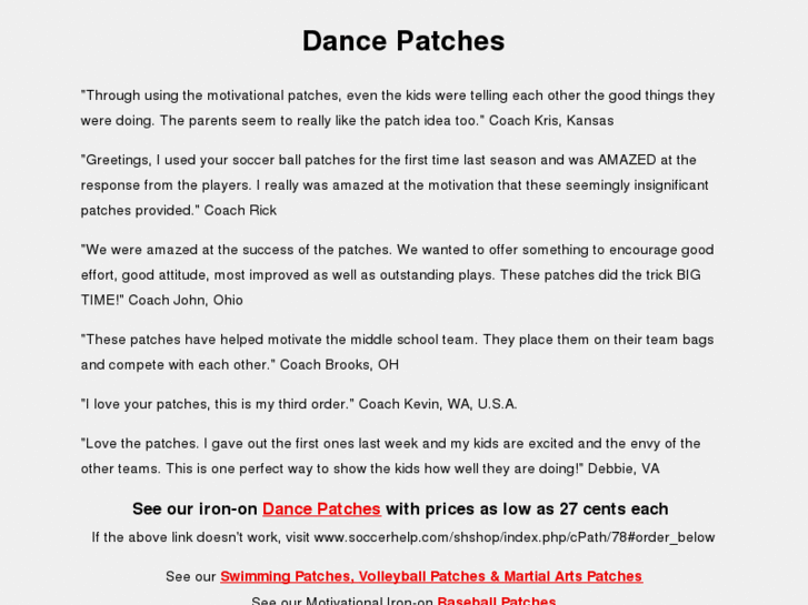 www.dancepatches.net