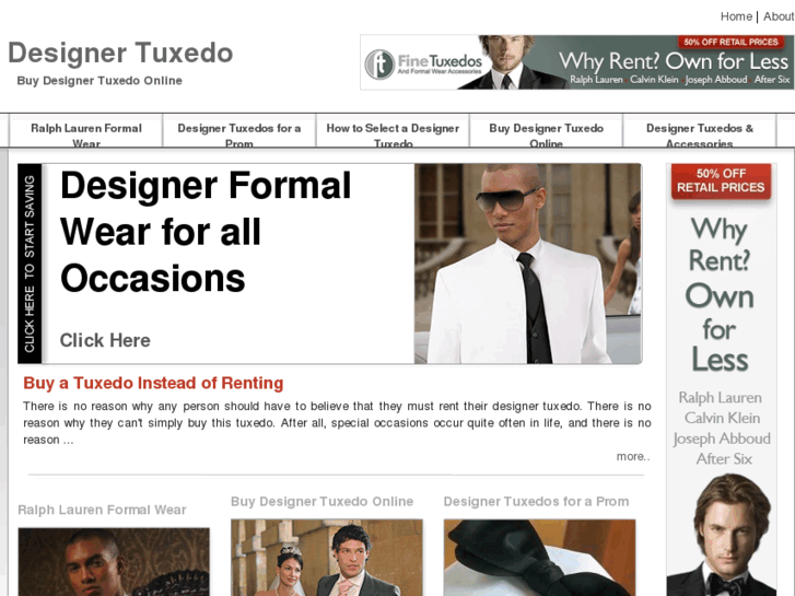 www.designer-tuxedo.com