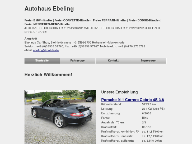 www.ebelings-car-shop.com