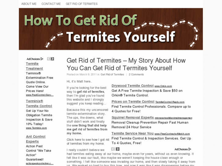 www.getridoftermites.net