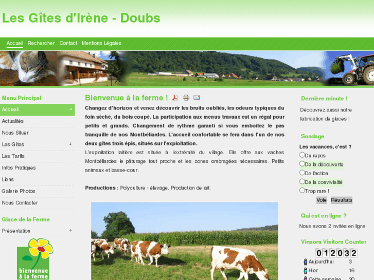 www.gitesdirene-doubs.com