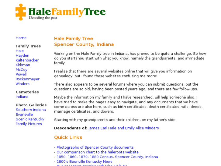 www.halefamilytree.com