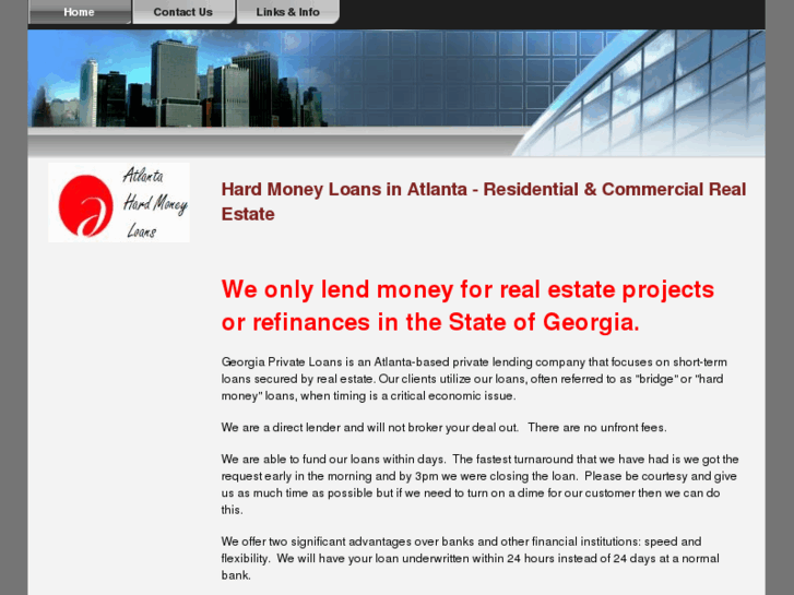 www.hardmoneyloansatlanta.com