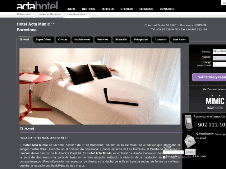 www.hotel-mimic.com