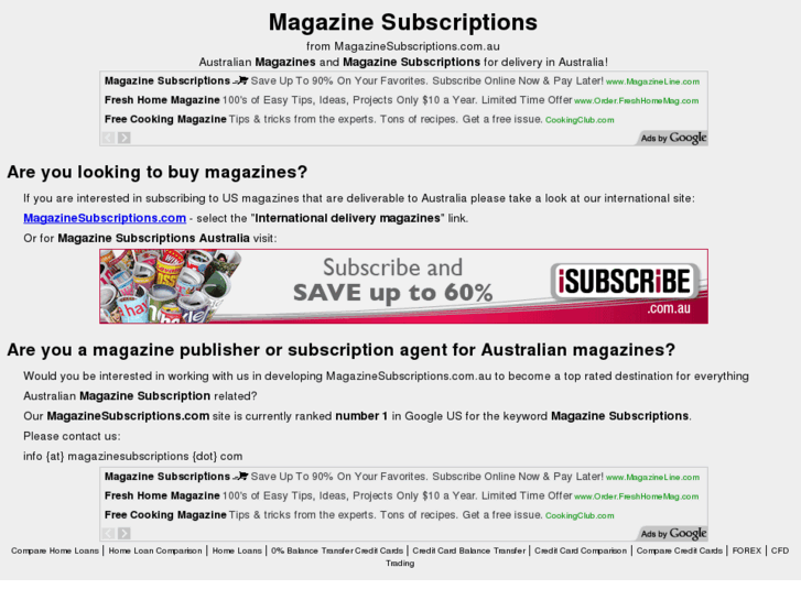 www.magazinesubscriptions.com.au