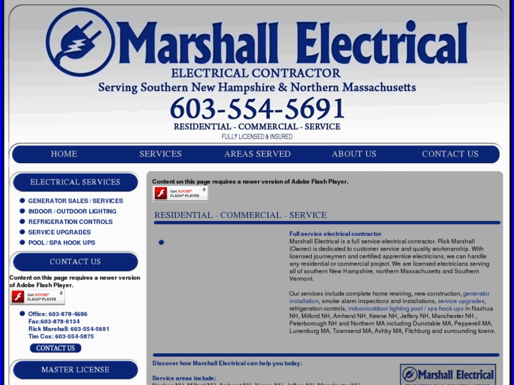 www.marshallelectricalcontractor.com